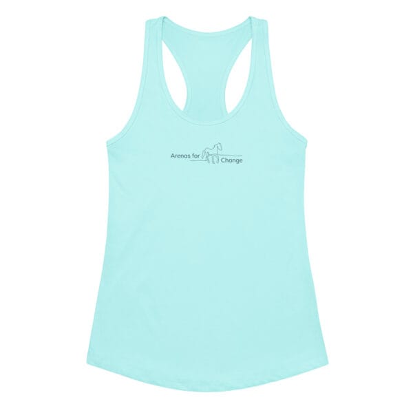 Women’s Fitted Racerback Tank Top - Image 3