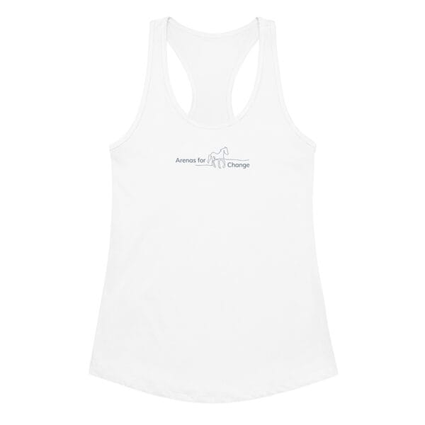 Women’s Fitted Racerback Tank Top - Image 4